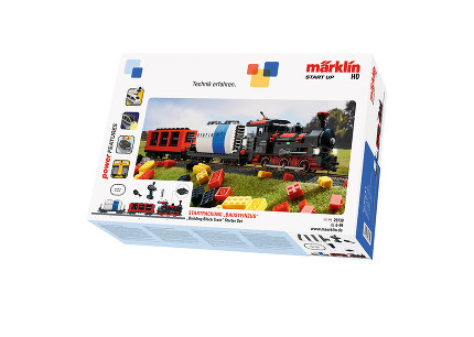 Marklin29730 Стартовый набор: "Building Block Train" со звуковыми и световыми строительными блоками H0